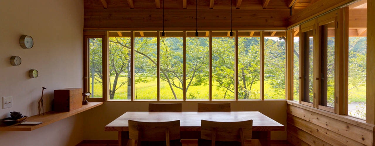 homify Scandinavian style dining room Wood Wood effect