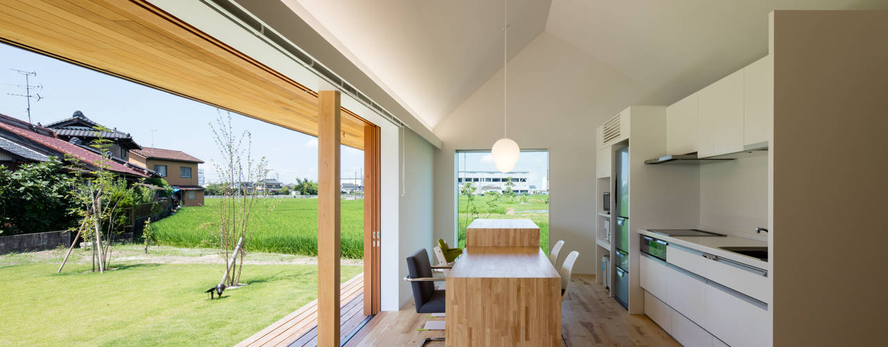 House in Inuyama, hm+architects 一級建築士事務所 hm+architects 一級建築士事務所 Eklektik Evler