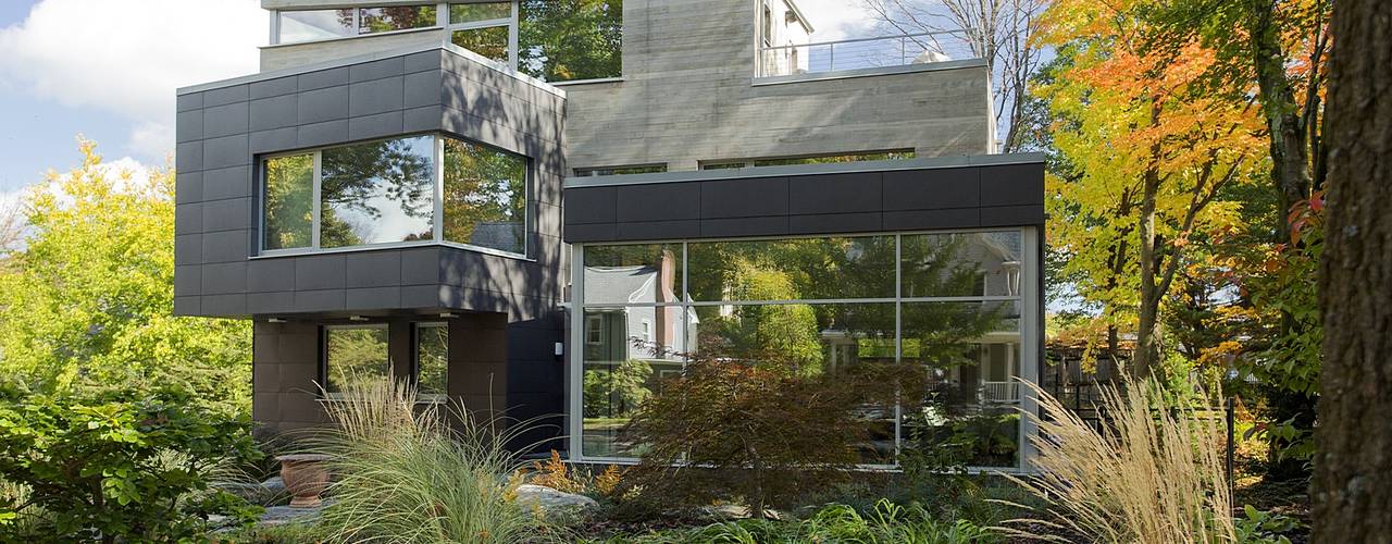 BROOKLINE MODERN RESIDENCE, ZeroEnergy Design ZeroEnergy Design Moderne huizen