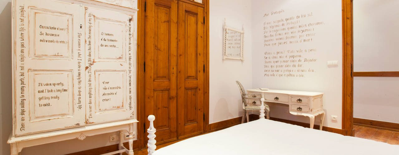 Apartamento Alma Lusa, uma casa portuguesa, com certeza!, alma portuguesa alma portuguesa Camera da letto in stile rustico