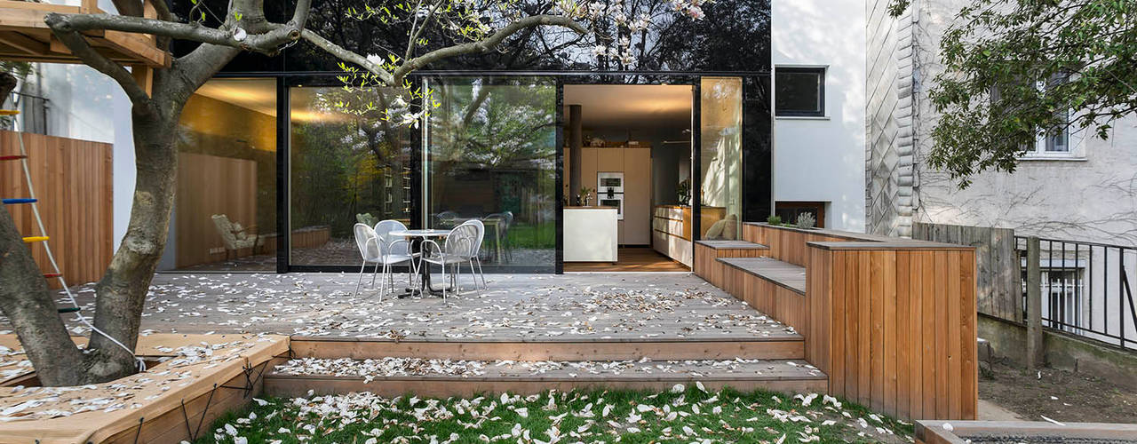 Une maison de ville moderne avec un paradis extérieur | homify