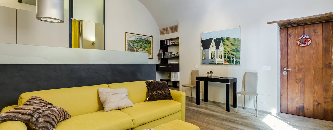 Cavour | Loft, EF_Archidesign EF_Archidesign Modern Living Room