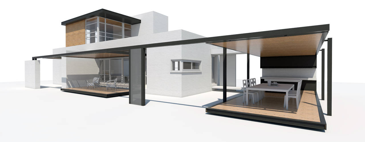 Diseño de Casa en Serralta por 1.61 Arquitectos, 1.61arquitectos 1.61arquitectos บ้านเดี่ยว