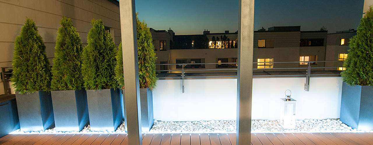 Aranżacja tarasu, Perfect Space Perfect Space Klasyczny balkon, taras i weranda