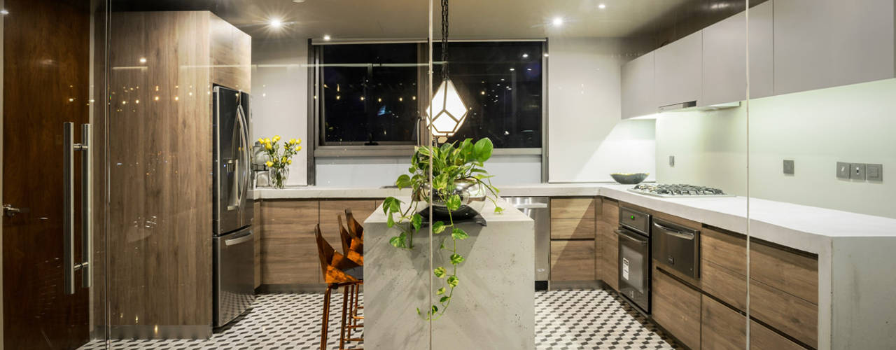 PH Fuentes, pmasceroarquitectura pmasceroarquitectura Kitchen Concrete