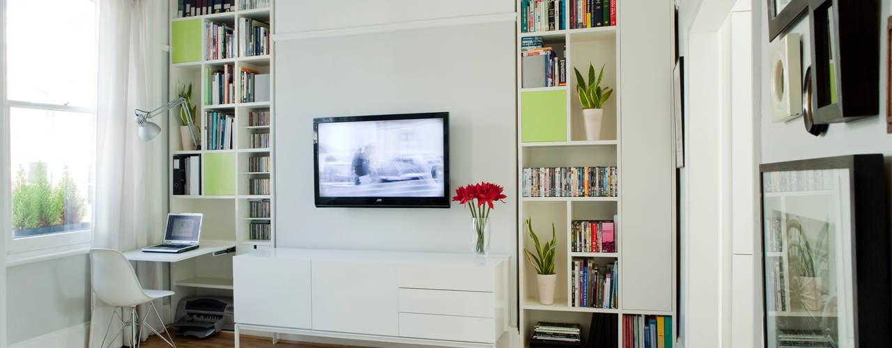 Dunollie Place, Kentish Town, London - NW5, Brosh Architects Brosh Architects Modern living room