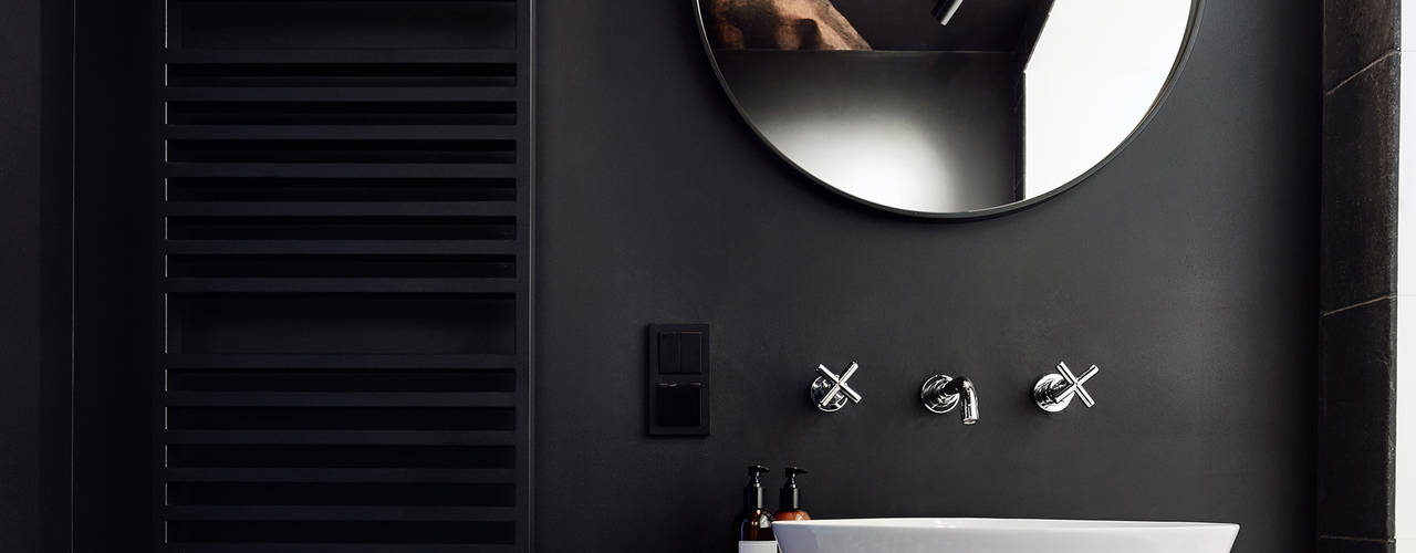 Daniel Apartment , BLACKHAUS BLACKHAUS Minimalist style bathroom