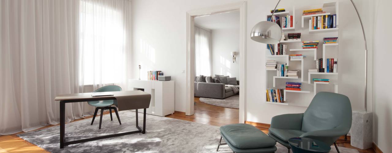 Apartment M , destilat Design Studio GmbH destilat Design Studio GmbH Salas de estar modernas
