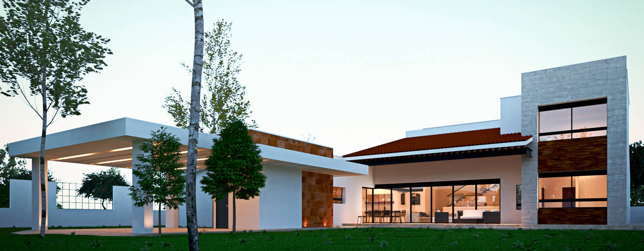 CASA VALLE , Laboratorio Mexicano de Arquitectura Laboratorio Mexicano de Arquitectura Śródziemnomorskie domy