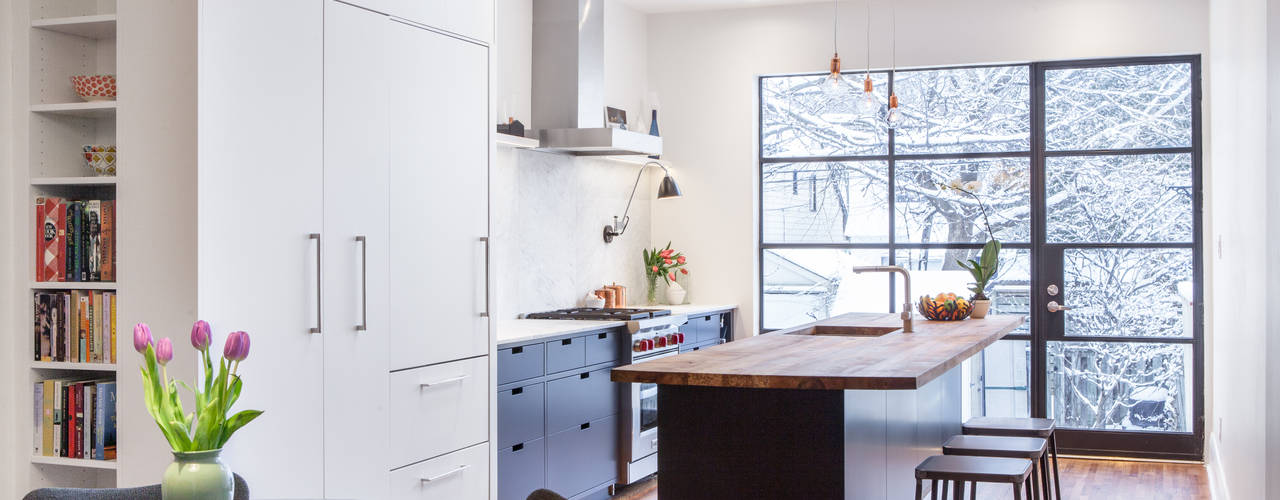 Bright and Modern Kitchen - Merrill Ave, STUDIO Z STUDIO Z Cuisine scandinave