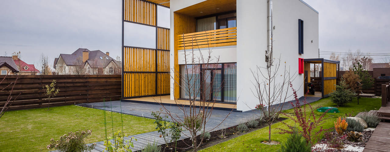 RBN house, Grynevich Architects Grynevich Architects Minimalist house Wood White
