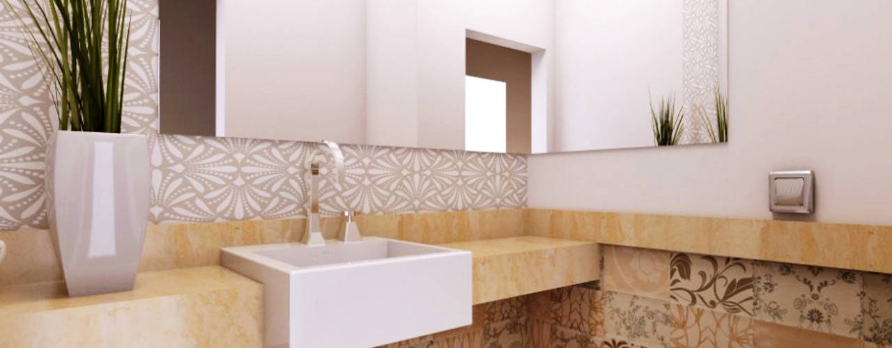 Casa WW , Lozí - Projeto e Obra Lozí - Projeto e Obra Modern bathroom