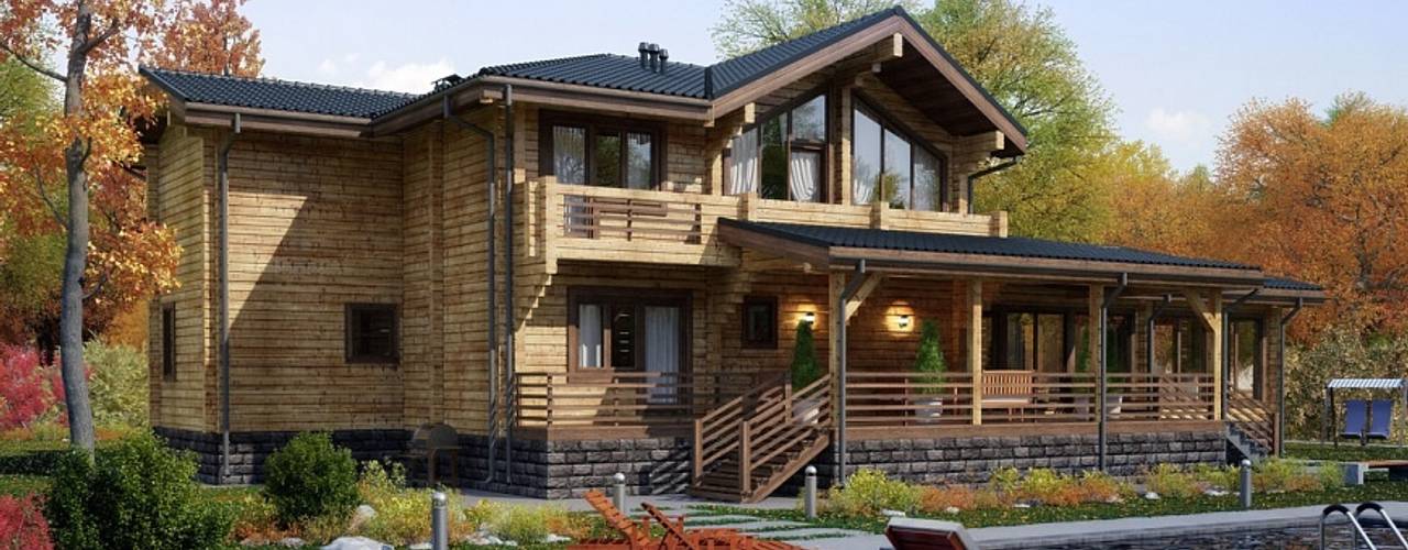 Индивидуальный проект GOOD WOOD, GOOD WOOD GOOD WOOD Casas de estilo clásico