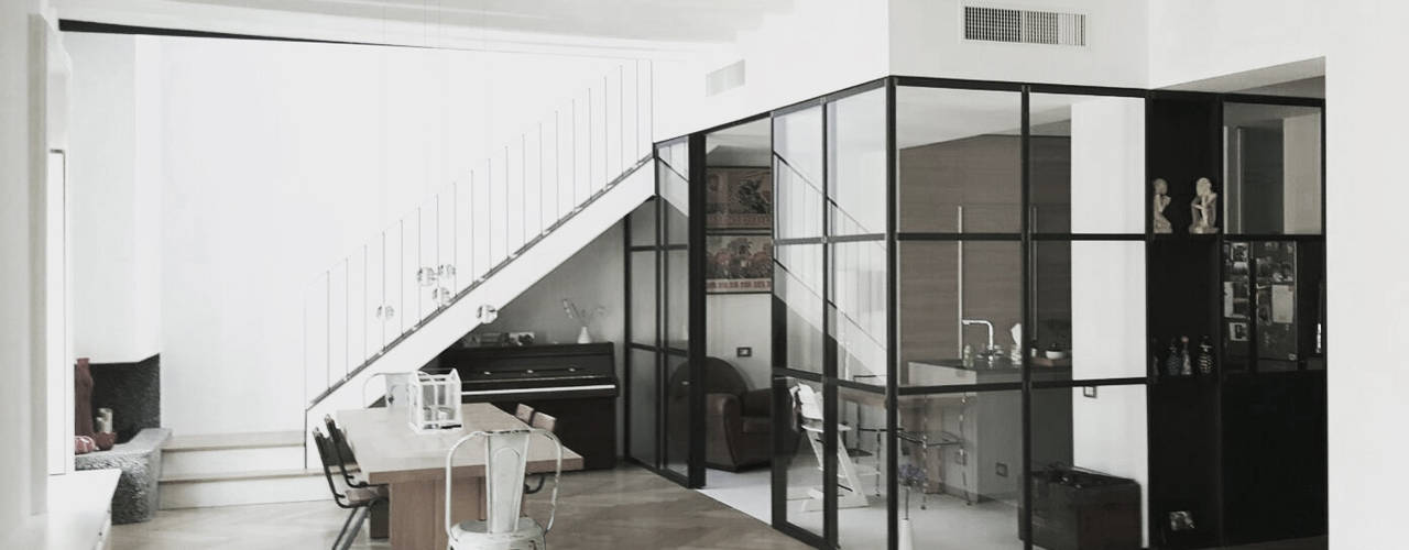 Una casa elegante in bianco e nero | homify