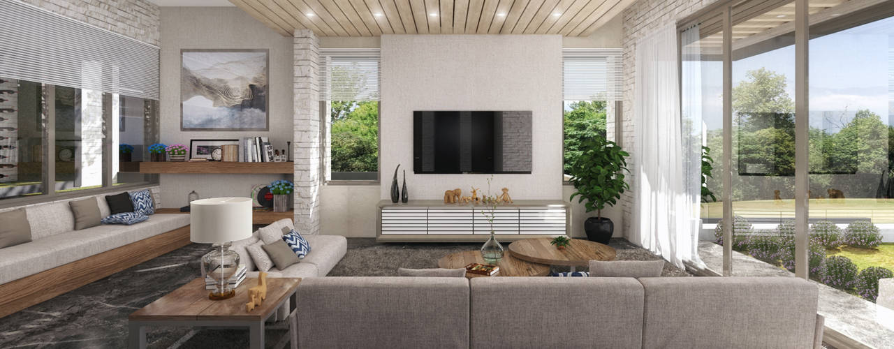 غرفة المعيشة كما تحلم بها homify غرفة المعيشة كما تحلم بها homify