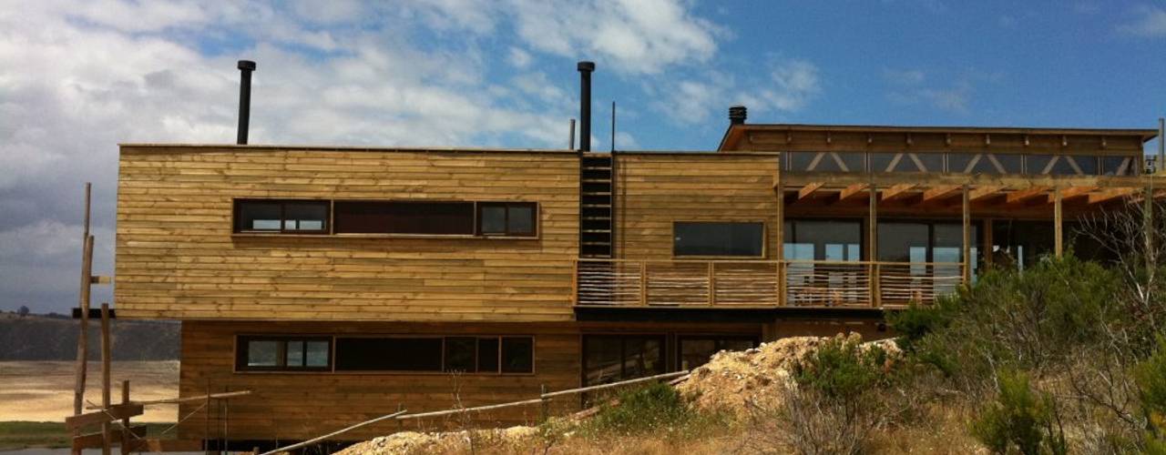 CASA TUNQUEN, BLAC arquitectos BLAC arquitectos Houses لکڑی Wood effect