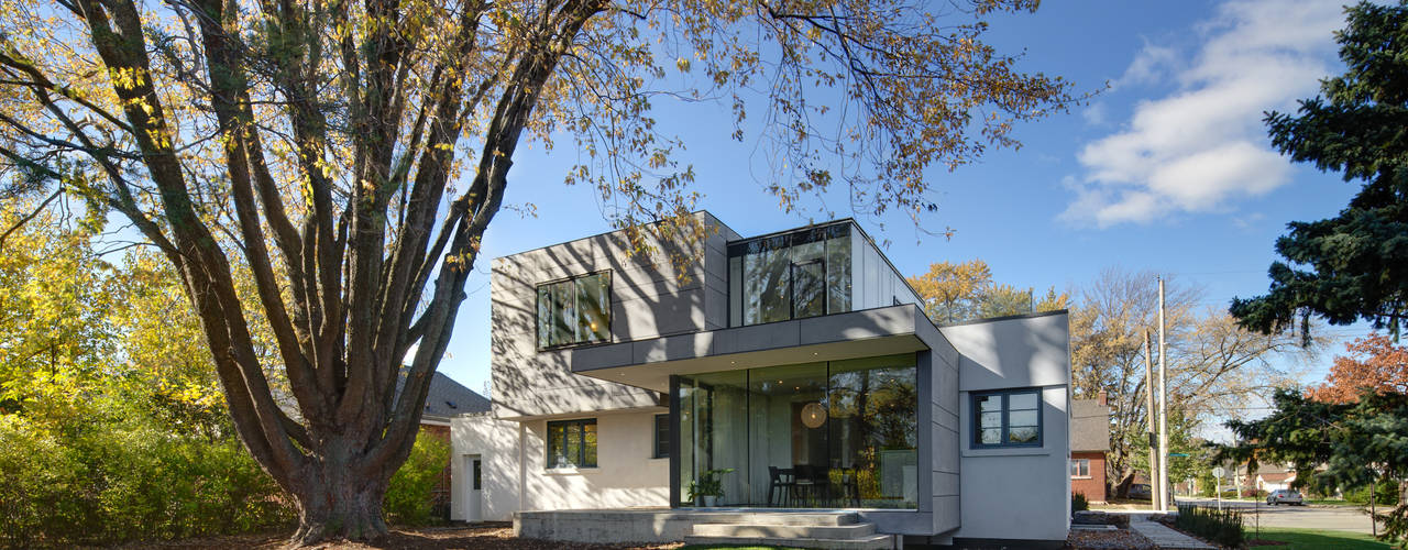 The Hambly House, dpai architecture inc dpai architecture inc Nowoczesny ogród