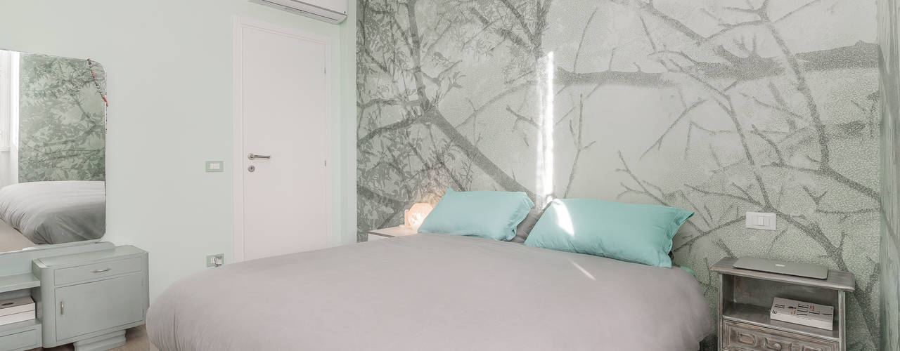 Ristrutturazione appartamento Roma, Pigneto, Facile Ristrutturare Facile Ristrutturare Modern style bedroom