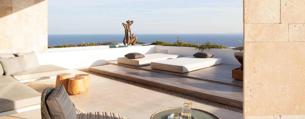 Roca Llisa, ARRCC ARRCC Modern balcony, veranda & terrace