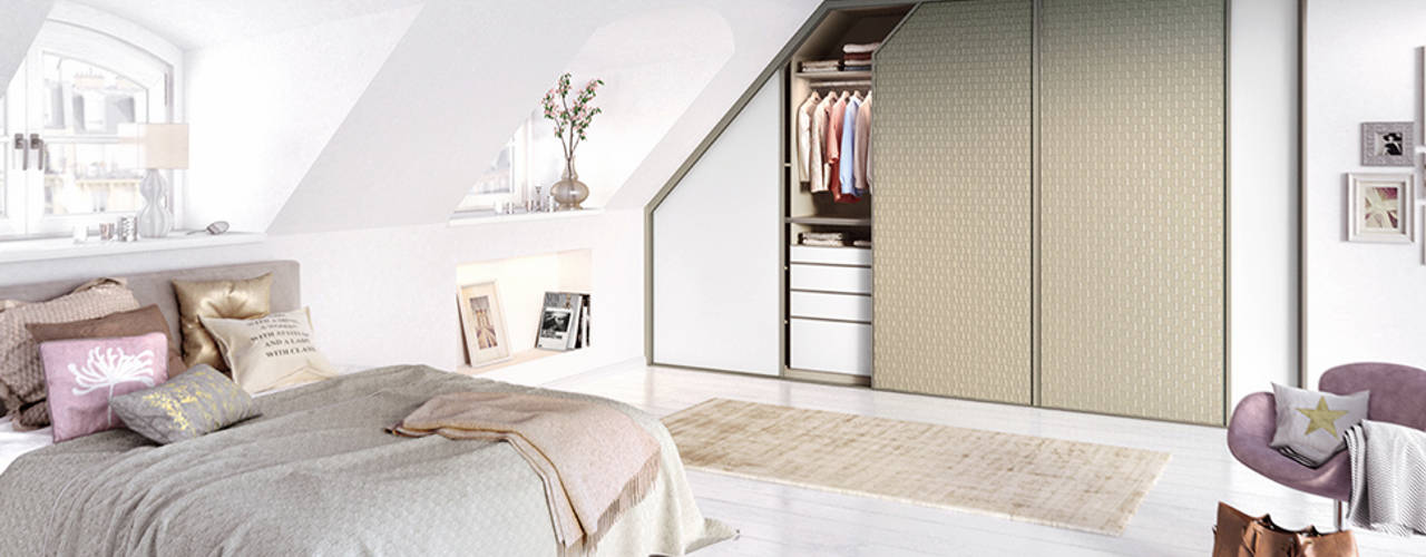 Çatı katı alanınızı genişletin, CABINET CABINET Modern style bedroom