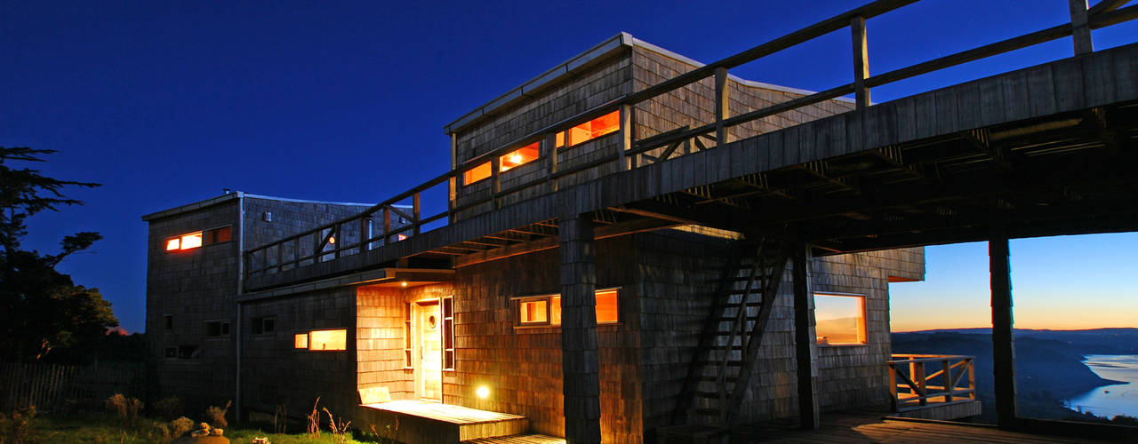 Casa Muelle, Jonás Retamal Arquitectos Jonás Retamal Arquitectos บ้านและที่อยู่อาศัย