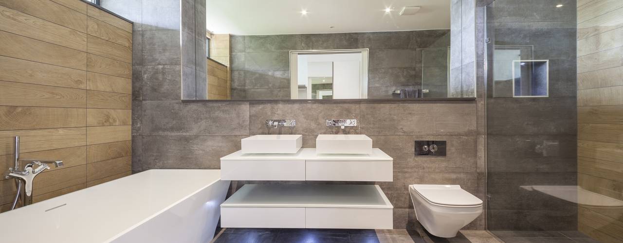 Wick Lane, Christchurch., Jigsaw Interior Architecture Jigsaw Interior Architecture Modern Bathroom Beige