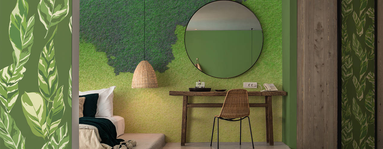 PANTONE'S Color 2017 | Greenery, Pixers Pixers Modern style bedroom