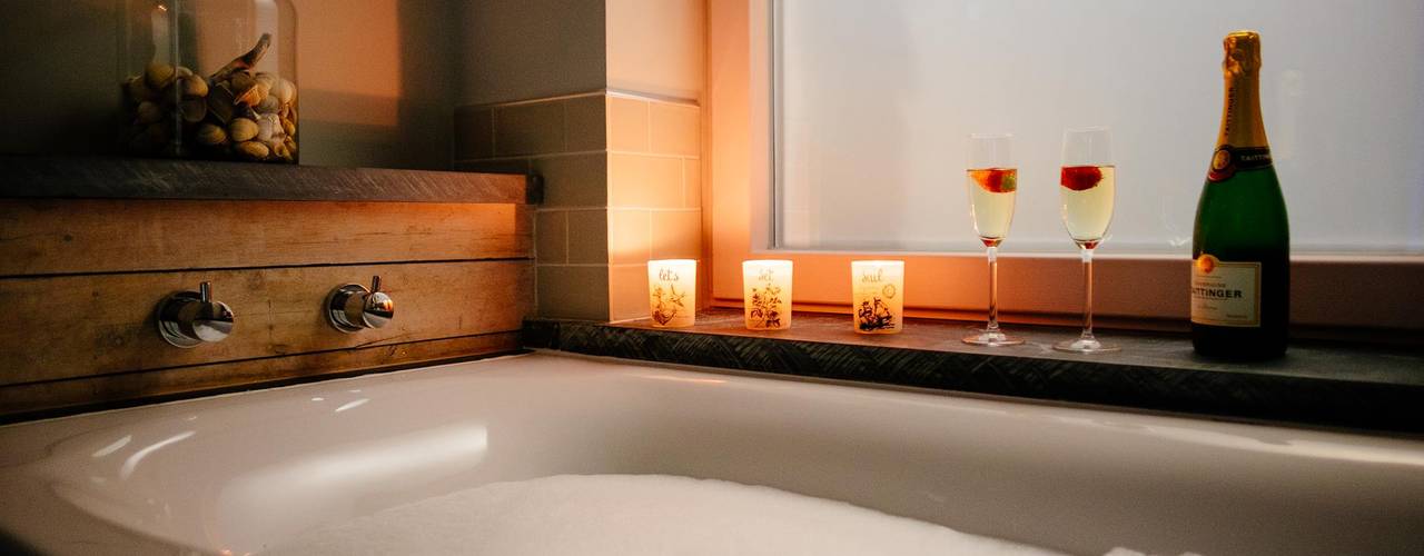 Treasure House, Polzeath | Cornwall, Perfect Stays Perfect Stays Bagno in stile rustico