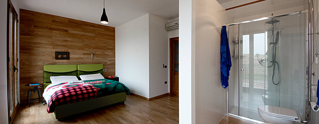 Ristrutturazione di un appartamento in Sicilia, Salvo Lombardo Architetto Salvo Lombardo Architetto Moderne Schlafzimmer