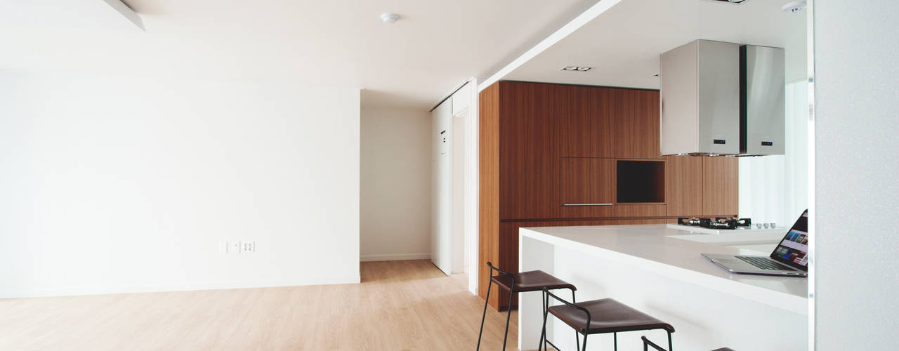 일산 휴먼빌, 삼플러스 디자인 삼플러스 디자인 Modern dining room
