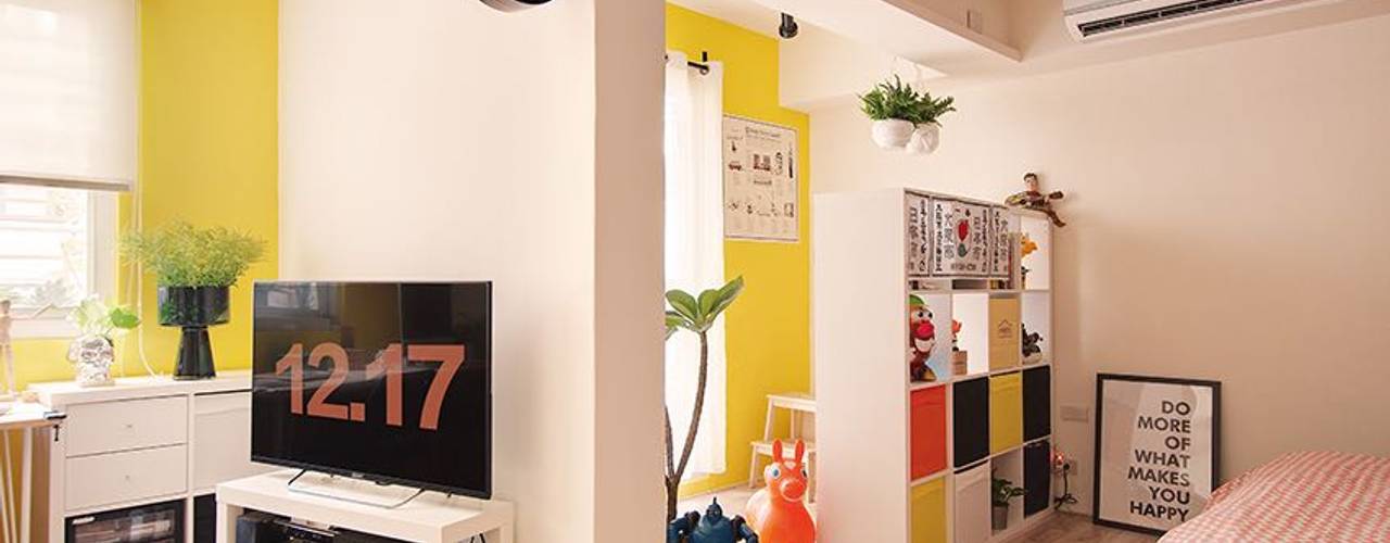 Low Budget Makeover Of A Tiny Basement Apartment Homify Homify