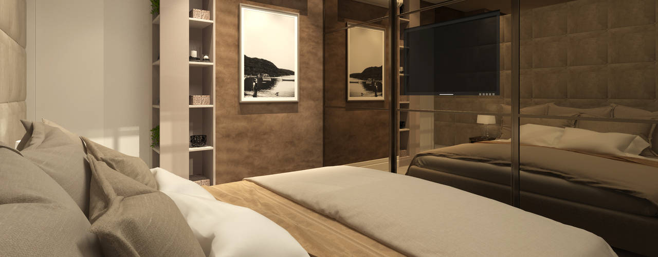 Las mejores ideas para ubicar la TV dentro del dormitorio | homify