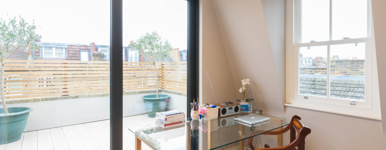 Major renovation, extension and loft. Fulham W6, TOTUS TOTUS Study/office