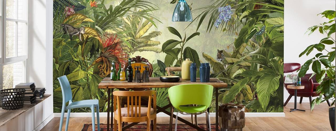 Jetzt wird's botanisch, K&L Wall Art K&L Wall Art Salon moderne Papier