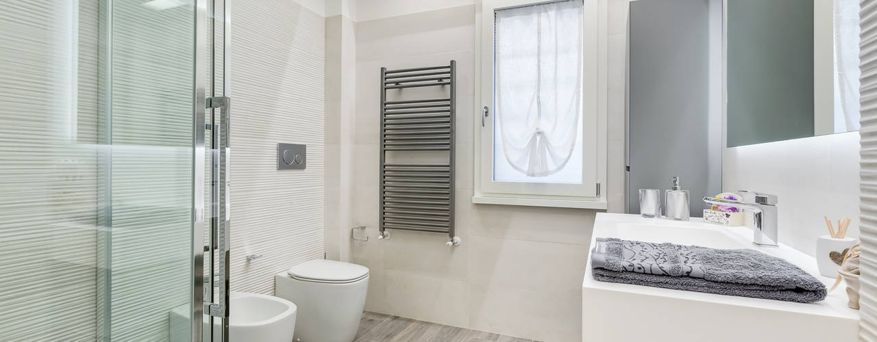 Colleverde_minimal design, EF_Archidesign EF_Archidesign Modern bathroom