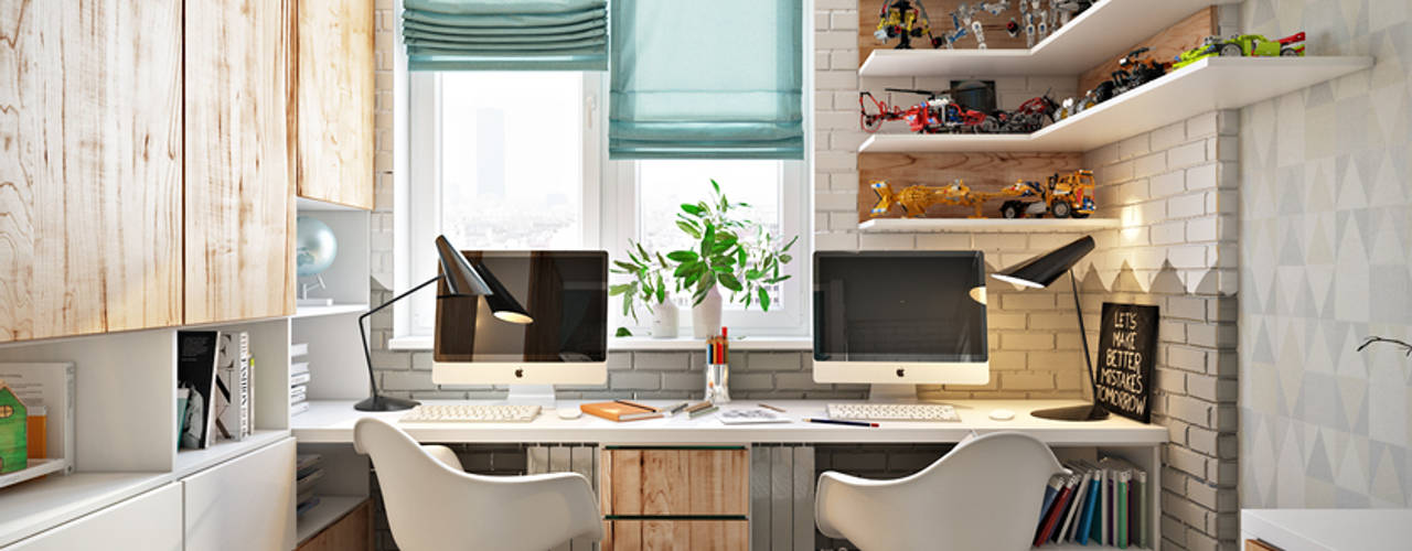 homify Estudios y oficinas estilo escandinavo