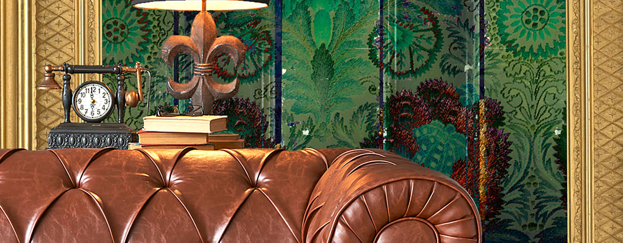 Secret Garden Wallpaper Collection by La Aurelia Art & Walls, La Aurelia La Aurelia Klasyczne ściany i podłogi