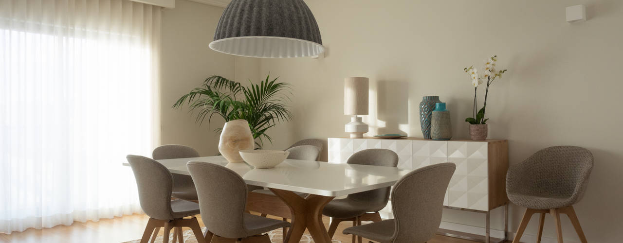 CB Apartment - Lisbon, MUDA Home Design MUDA Home Design Dining room