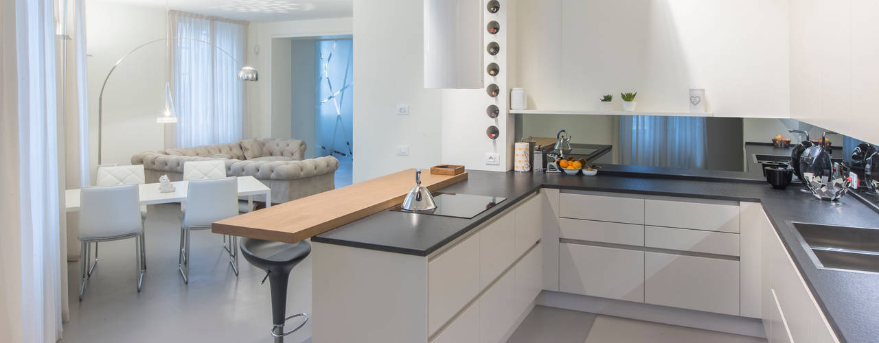 Appartamento privato pieno di luce Studio D73 Cucina moderna