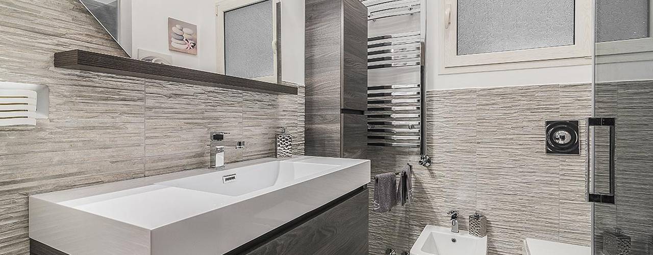 Ristrutturazione appartamento Roma, Genzano, Facile Ristrutturare Facile Ristrutturare Modern bathroom