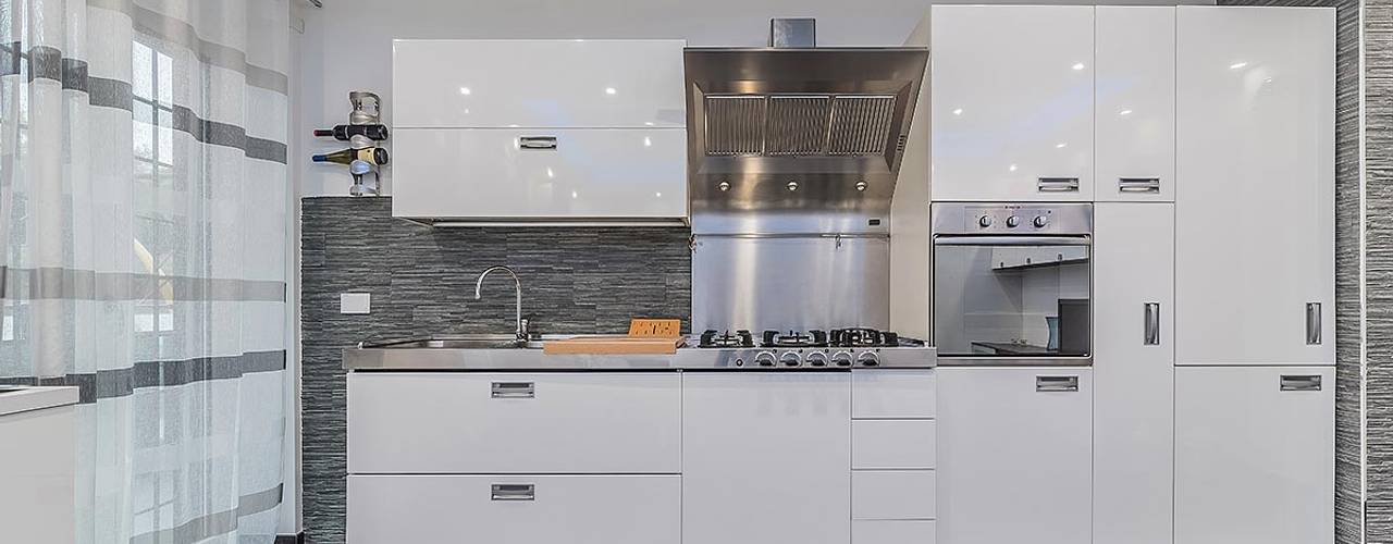 Ristrutturazione appartamento Roma, Collatino, Facile Ristrutturare Facile Ristrutturare Modern kitchen