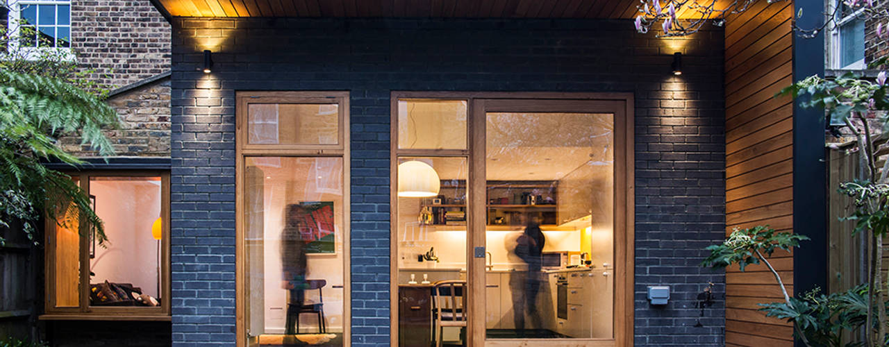 Canopy House - Stoke Newington, London, A2studio A2studio Rumah Modern Batu Bata