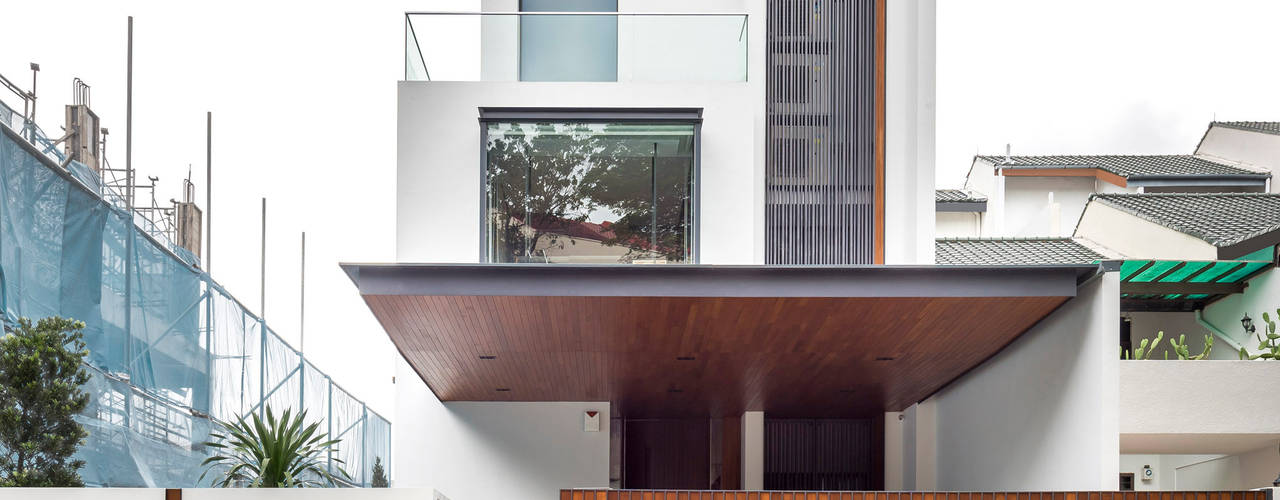 Courtyard House, ming architects ming architects Casas de estilo moderno