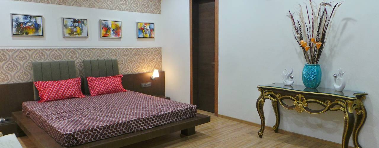 Bungalow , Shadab Anwari & Associates. Shadab Anwari & Associates. Modern style bedroom