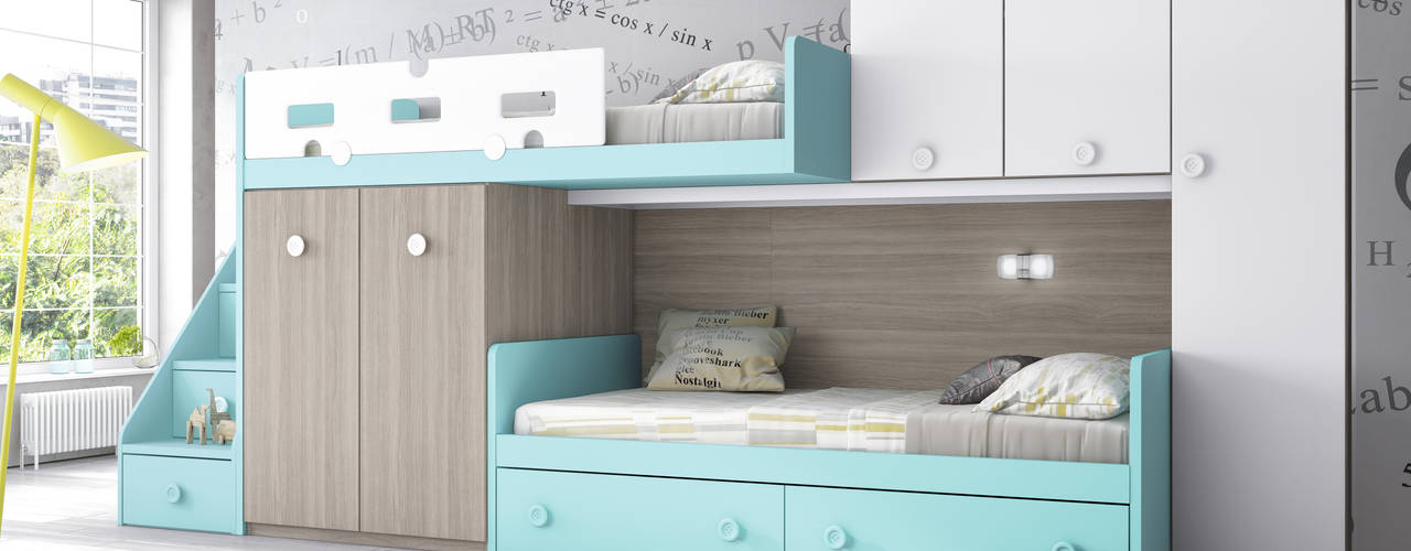 homify Dormitorios infantiles de estilo mediterráneo