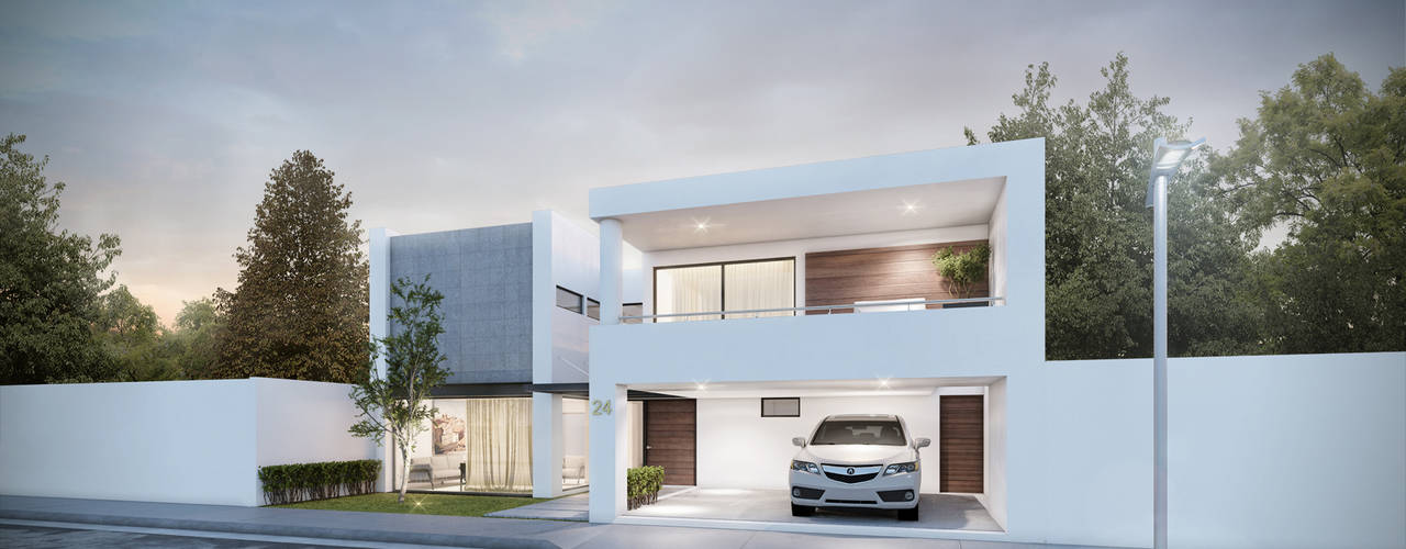 Santerra Residencial, Pure Design Pure Design Nhà phong cách tối giản