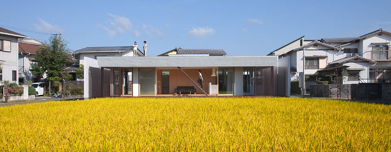 那珂川の家, 森裕建築設計事務所 / Mori Architect Office 森裕建築設計事務所 / Mori Architect Office 모던스타일 주택