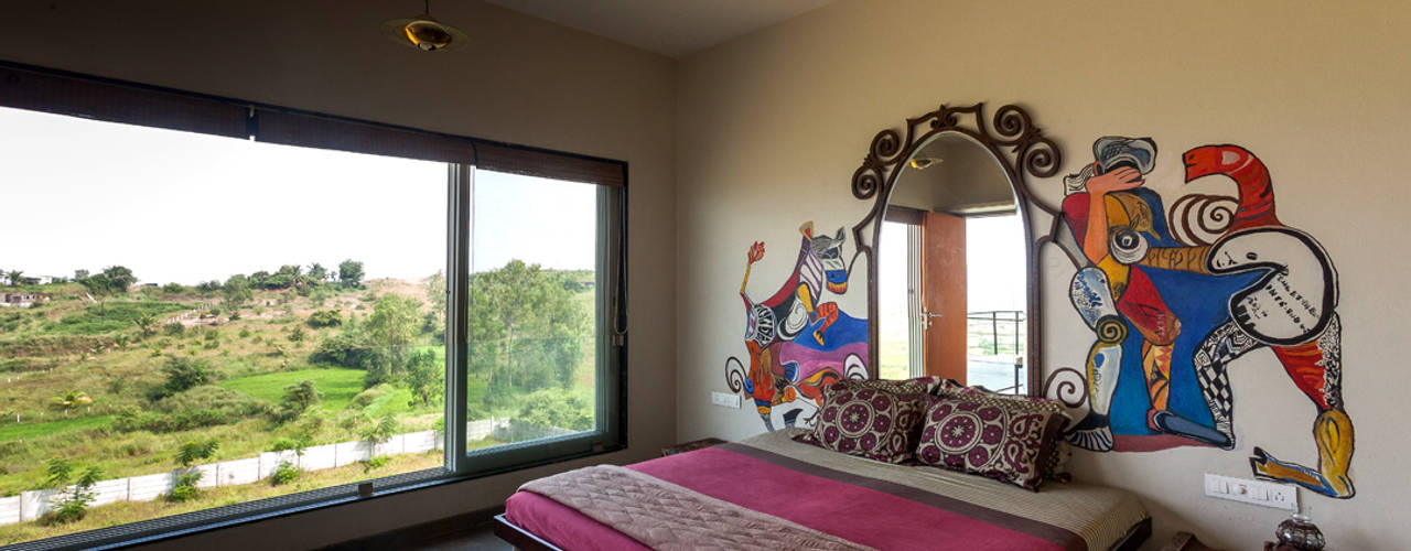 Kavardhara Villa , Inscape Designers Inscape Designers Rustic style bedroom