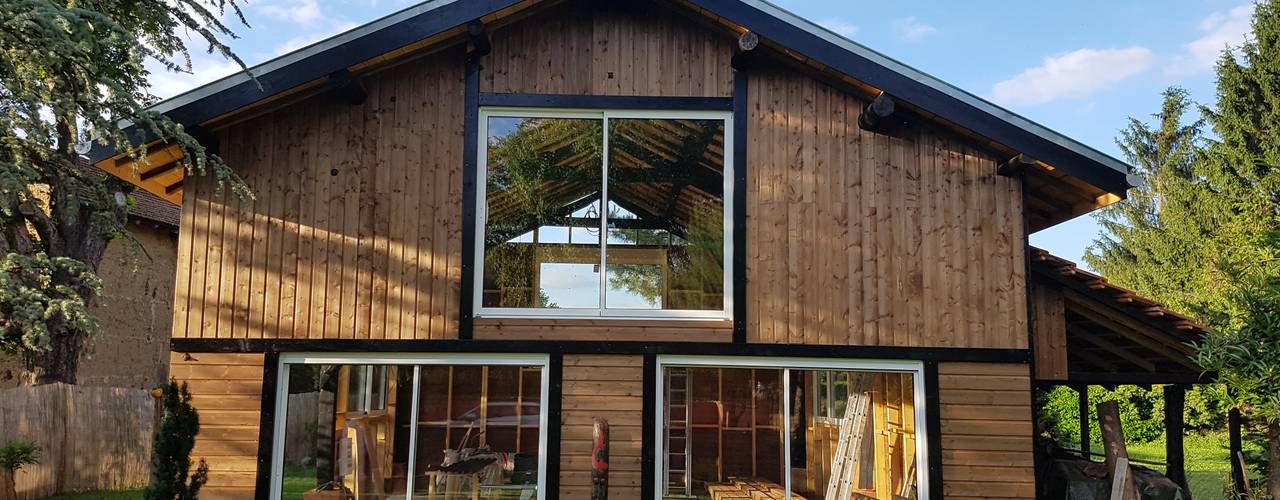 Transform Your Old Bahay Kubo Into This Modern Log Cabin