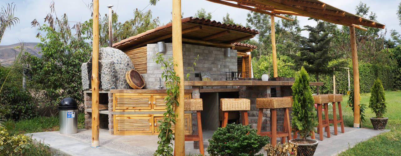 Una CASA DE CAMPO para soñar, malu goni malu goni Jardin rustique